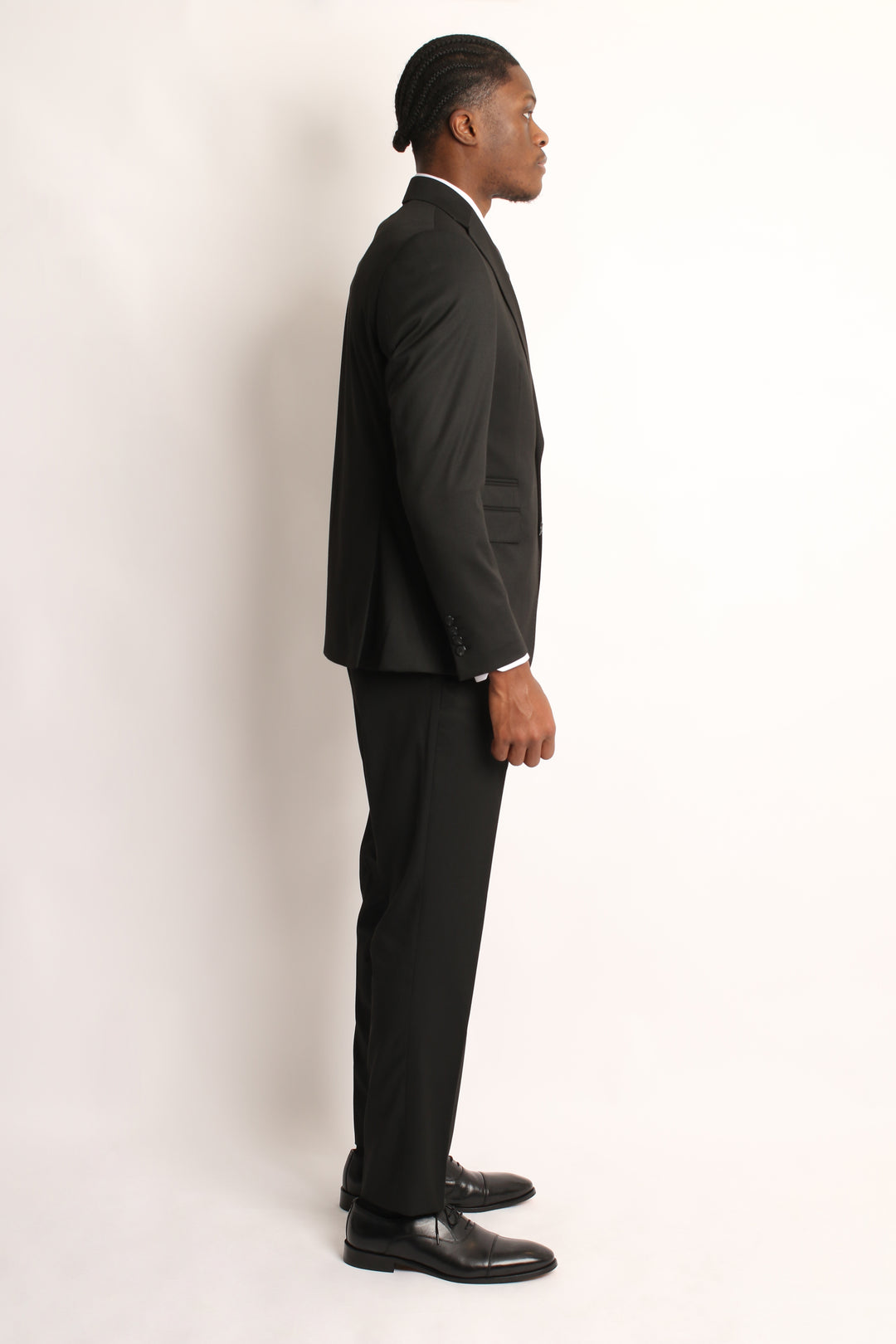 3PC BUSINESS BLACK SUIT