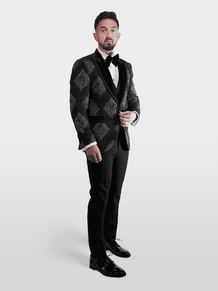 4 PC LUXURY PRINT TUX