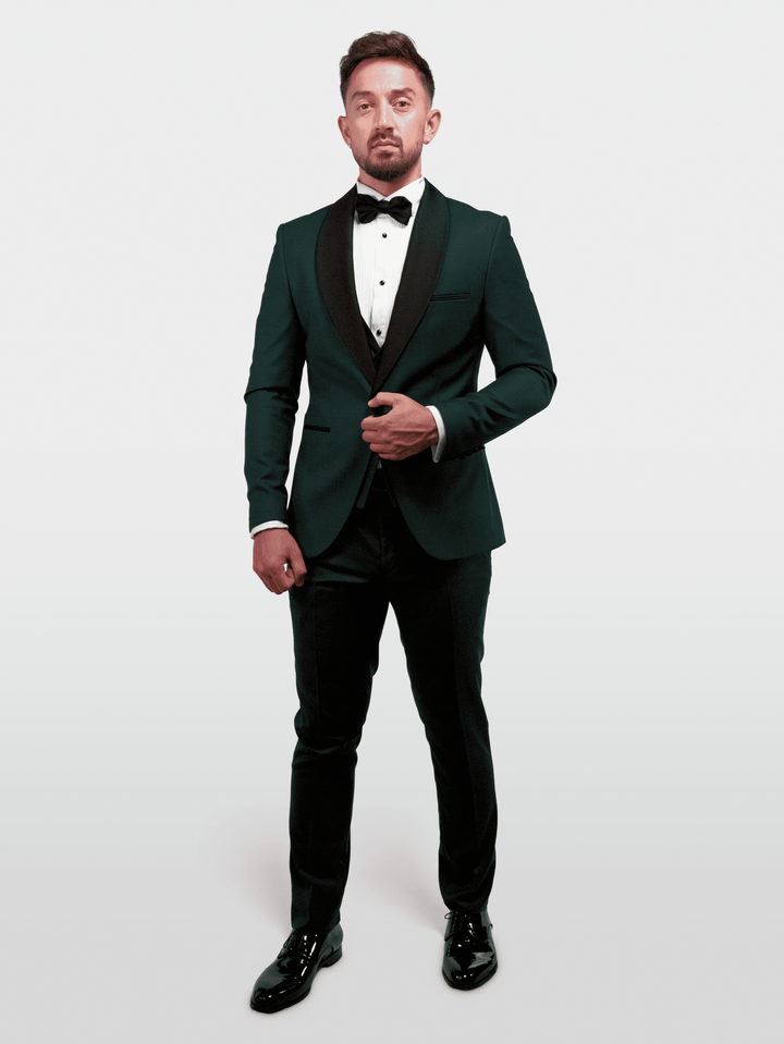 4 PC 3434 EMERALD GREEN TUXEDO