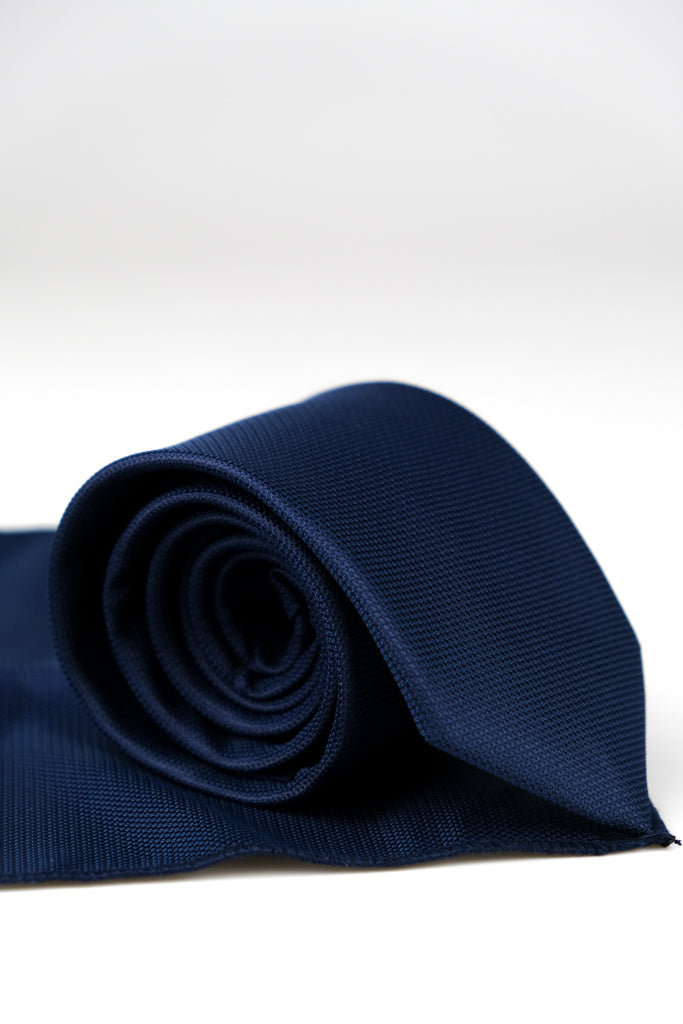 ROYAL NAVY SATIN TIE & HANKIE SET